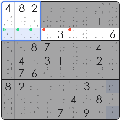 sudoku logic