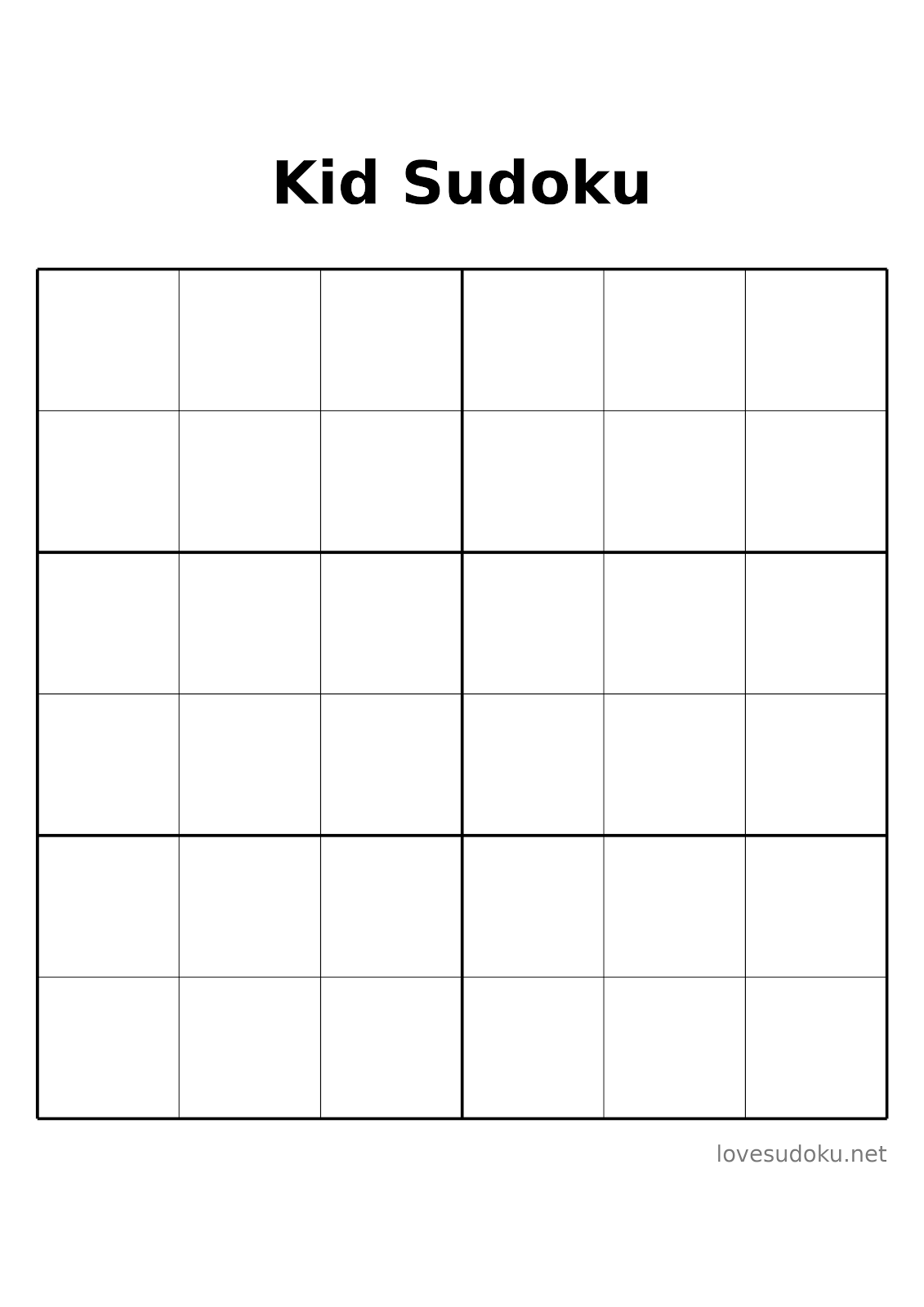 printable sudoku grid
